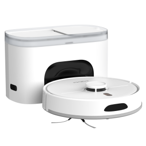 Aspiradora Robot y Trapeadora 2 en 1 Smart con Navegación Laser color Blanco con Recolector de 2 Lts