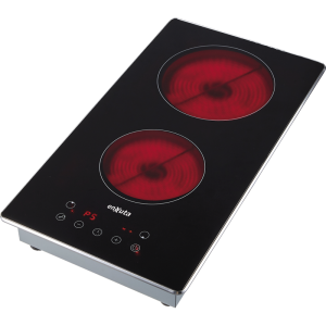 Anafe de Empotrar Vitrocerámico con 2 Hornallas - China