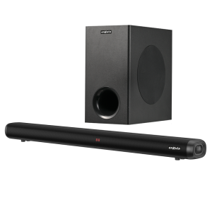 Barra de Sonido Bluetooth con Subwoofer 160 Watts 2.1, USB, AUX, Optical, Coaxial, HDMI-