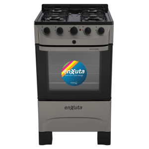 Cocina Combinada 4 Hornallas Titanio - Brasil