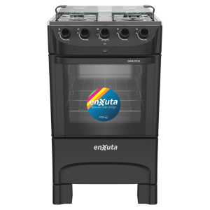 Cocina Supergas 4 Hornallas Negra Con Termocupla y Encendido - Brasil