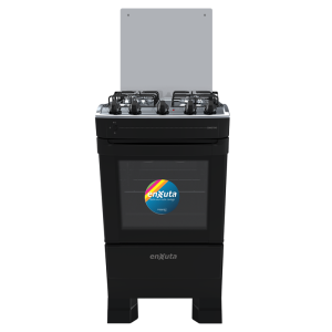 Cocina Supergas 4 Hornallas Negra con Termocupla y Grill - Brasil