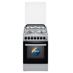 Cocina Combinada 4 Hornallas Inox con Termocupla 50x60 - Turquía