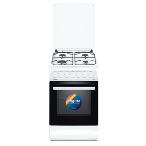 Cocina Combinada 4 Hornallas Blanca con Termocupla 50x60 - Turquía