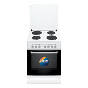 Cocina Eléctrica 4 Discos Eléctricos y Convección Blanca 60x60 - Turquía