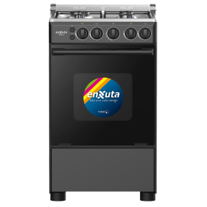 Cocina Supergas 4 Hornallas Negra con Termocupla 50x60 - China