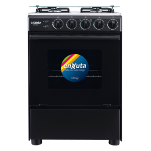 Cocina Supergas 4 Hornallas Negra con Termocupla y Grill 60x60 - China