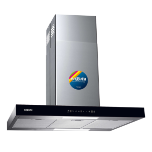 Campana 90 cm de Acero Inoxidable Digital de Isla con extracción de 750 m3/h