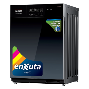 Lavasecarropa Automático Inverter Carga Frontal Negro 10,5 kg