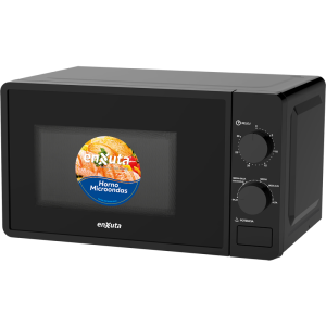 Microondas 20 Litros Manual Negro