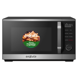 Microondas Air Fryer Con Grill y Convección de 23 Litros Inox