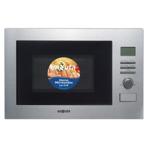 Microondas de Empotrar 25 Litros Digital Inox con Grill