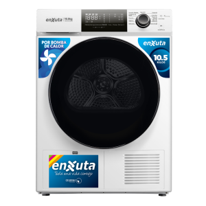 Secarropa Carga Frontal Blanco Por Bomba de Calor de 10,5 kg