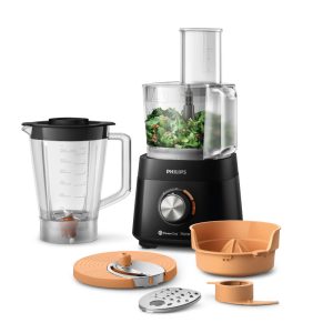 Procesadora | 750 W | Bowl 1.5 L | Jarra 2 L | 6 acc.