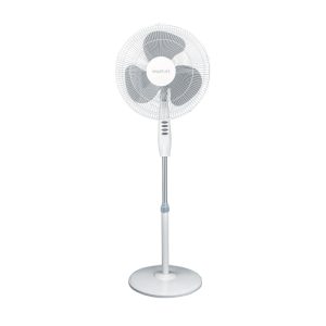 VENTILADOR DE PIE BLANCO| 3 VELOCIDADES| | 40 cm | 45W