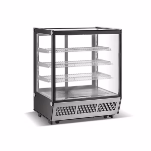 Kuma Vitrina vidrio recto 145lts 3 estantes CW-145