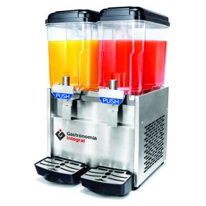 Kuma Dispensador de jugo 2 cubas 18lts ESX18-2L