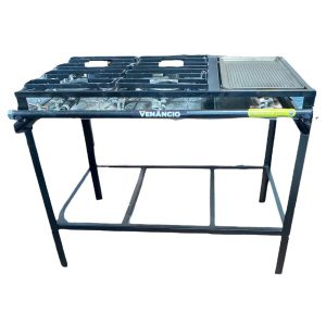 Anafe 4 hornallas + plancha FFC4CD