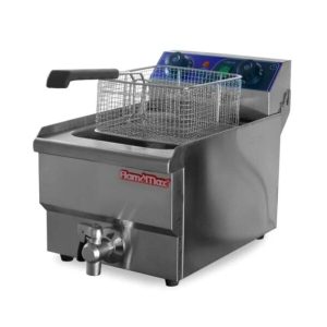 Flamemax Fritador 6.8lts 1 canasto c/canilla de desagote HEF-131