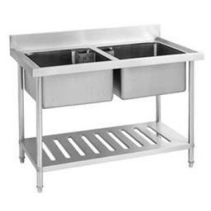 Mesa 1200 con doble pileta HSB-712DU