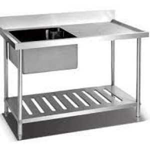 Mesa 1200 c/borde c/pileta izquierda HSB-712SU