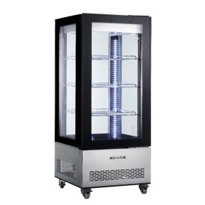 Expositor 4 caras de vidrio recto 400lts CL-400