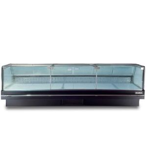 Kuma Vitrina refrigerada vidrio recto rebatible 3.75mts modelo Alpin DSB37CCHE